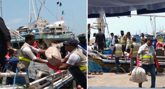 Fishing Vessel Seized by Navy Brought to Dikowita